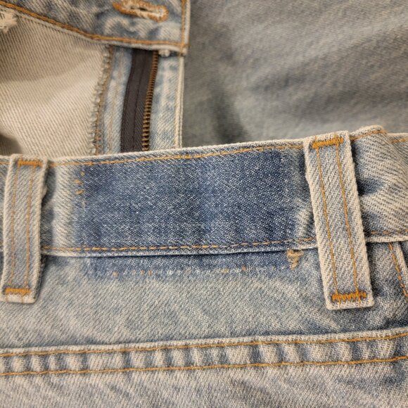 Vintage 90s Canadian Dakota Jeans 42 x 34 Light Wash. Copper Rivets. 100% Cotton - Picture 6 of 11